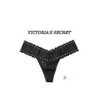 ヴィクトリアズシークレット(Victoria's Secret)の566 ヴィクトリアシークレット ラインストーンレースソング S(ショーツ)