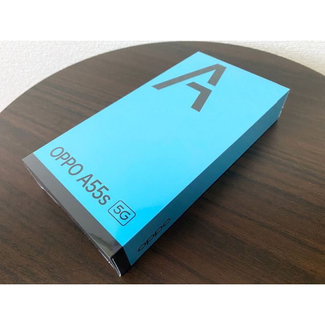 OPPO A55s 5G ブラック 64GB 新品未開封 SIMフリー 【在庫一掃】 60.0