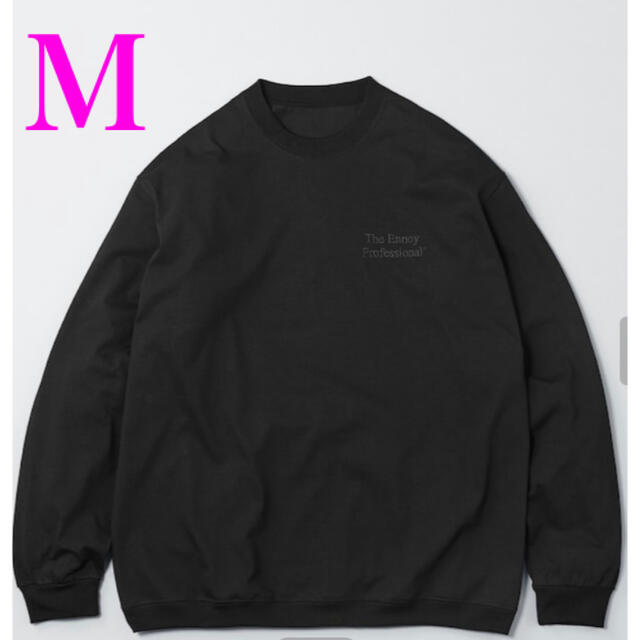 1LDK SELECT(ワンエルディーケーセレクト)のennoy LONG SLEEVE HEM RIB TEE (BLACK) メンズのトップス(Tシャツ/カットソー(七分/長袖))の商品写真