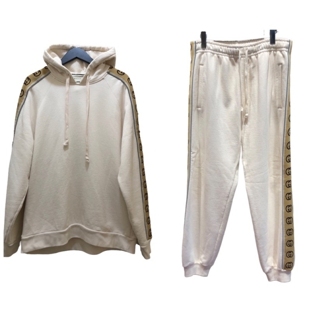 Gucci - グッチ GUCCI セットアップ パーカー メンズ【中古】