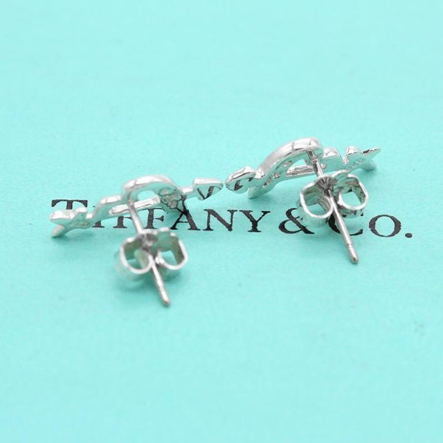 Tiffany & Co. - 美品 ティファニー ラビングハート アロー ピアス