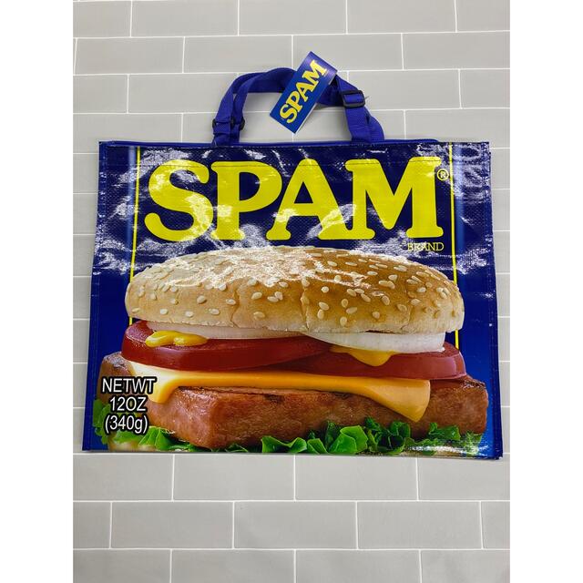 【希少】SPAM スパム 特大ショッピングバッグ【新品 匿名配送】 レディースのバッグ(エコバッグ)の商品写真