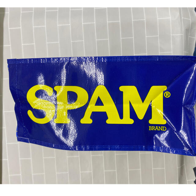 【希少】SPAM スパム 特大ショッピングバッグ【新品 匿名配送】 レディースのバッグ(エコバッグ)の商品写真