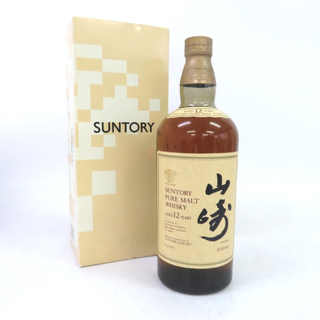 ウイスキー東京都民限定 未開封★サントリーSuntory【サントリー】 山崎 12年 ピュアモルト 1000ml