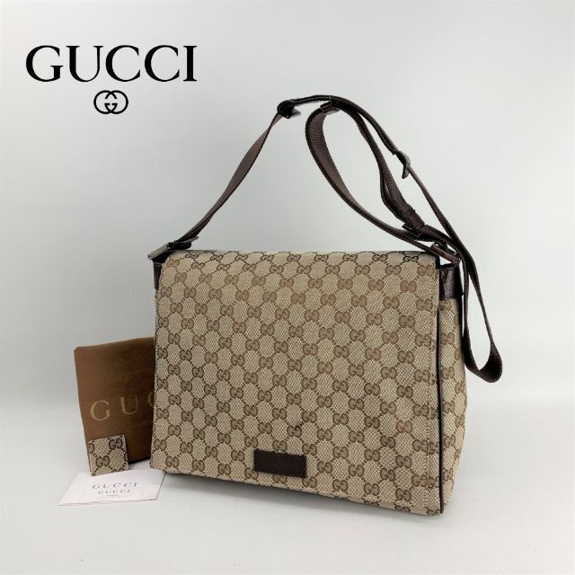 Gucci - □GUCCI グッチ□ GGキャンバス ショルダーバッグ ユニ