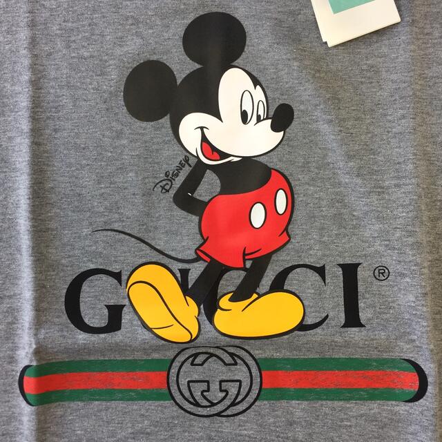 DISNEY×GUCCI ディズニー グッチ オーバーサイズ Tシャツ グレー DISNEY×GUCCI ディズニー グッチ オーバーサイズ Tシャツ グレー