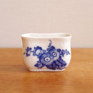 ロイヤルコペンハーゲン(ROYAL COPENHAGEN)の【ビンテージ】ロイヤルコペンハーゲン ブルーフラワー ベース 花器 花瓶(食器)