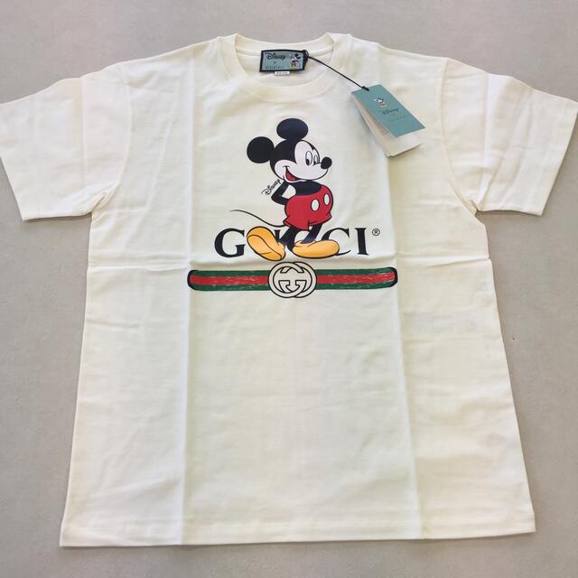 GUCCI グッチ ビックロゴ Tシャツ イエロー L ビックシルエット