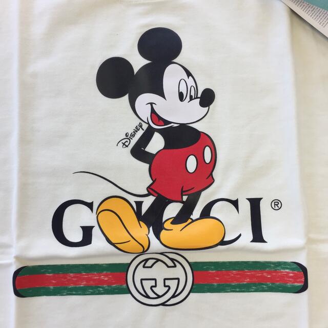 Gucci - DISNEY×GUCCI ディズニー グッチ オーバーサイズ Tシャツ ホワイト