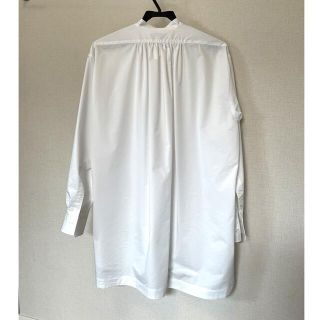 HYKE BAND COLLAR LONG SHIRT バンドカラーロングシャツ