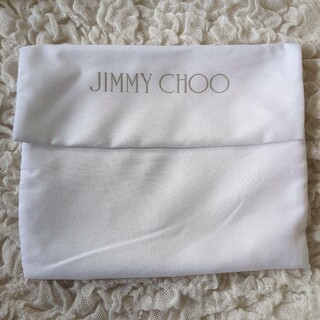 ジミーチュウ(JIMMY CHOO)のJIMMY CHOO ジミーチュウ●白 保存袋 小物用(ショップ袋)