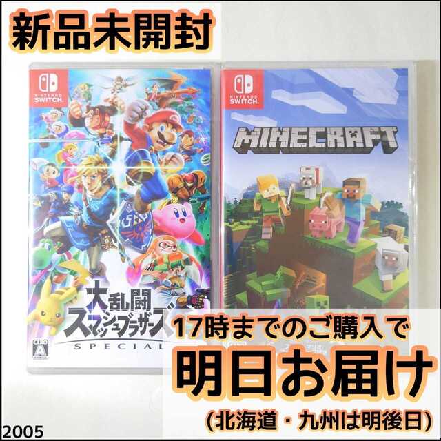 ゲームソフト/ゲーム機本体Nintendo Switch ソフト 2本セット