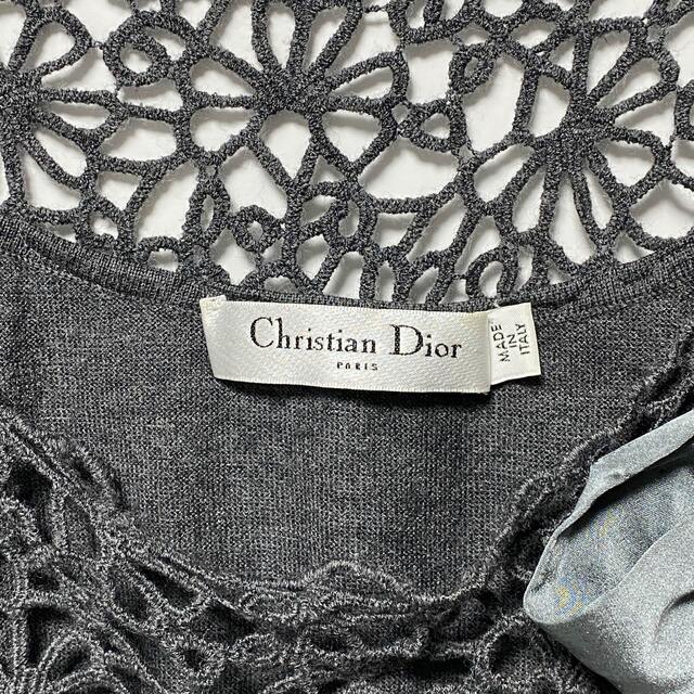Christian Dior(クリスチャンディオール)の蘭さま専用　クリスチャンディオール　ニット　Dior レディースのトップス(ニット/セーター)の商品写真