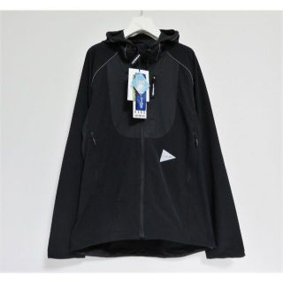 アンドワンダー(and wander)の定価4万 新品 and wander trek jacket 2 ブラック 3(マウンテンパーカー)