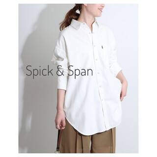 スピックアンドスパン(Spick & Span)のSpick & Span 【5 1/2】DRESS-LINE デニムシャツ 38(シャツ/ブラウス(長袖/七分))