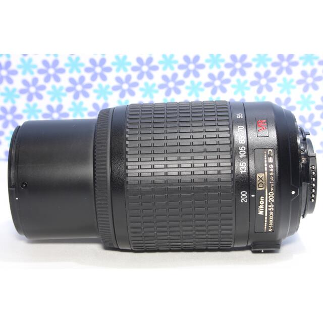 手振れ補正❤️Nikon AF-S 55-200mm VR❤️人気望遠レンズ 商品の状態 