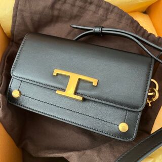 TOD'S - Tod’s トッズ　Tタイムレス レザー クロスボディ マイクロ