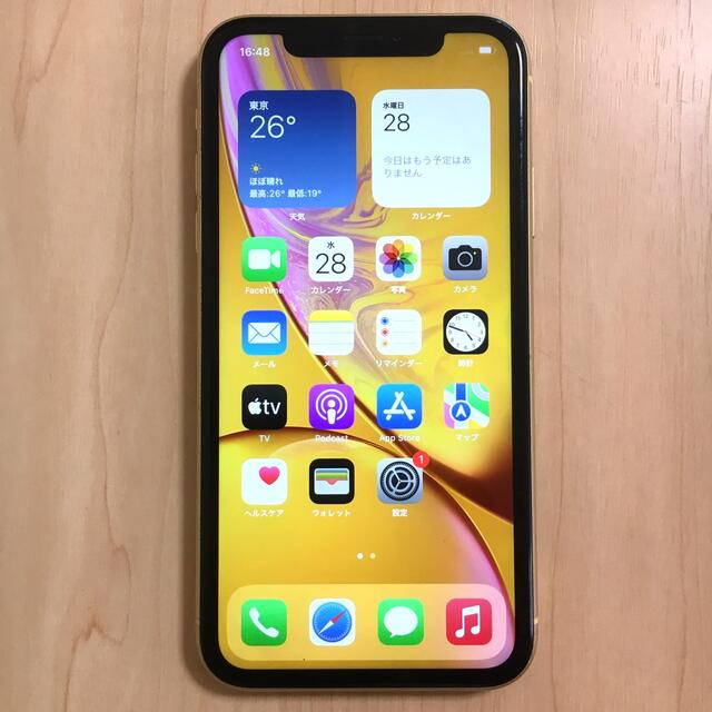 スマートフォン本体iPhone XR SIMフリー 64GB iPhoneXR