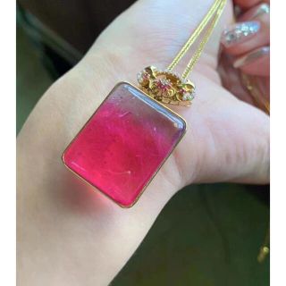 室外 ⭐︎【高級】トルマリン ペンダントトップ k18 9.35ct | www