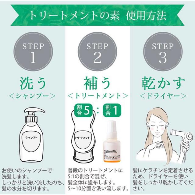 トリートメントの素 100mL コスメ/美容のヘアケア/スタイリング(トリートメント)の商品写真