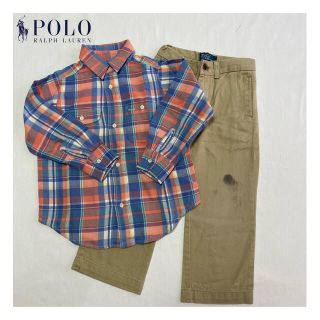 ポロラルフローレン(POLO RALPH LAUREN)のPOLO Ralph Lauren 長袖シャツとズボンのセット(ブラウス)