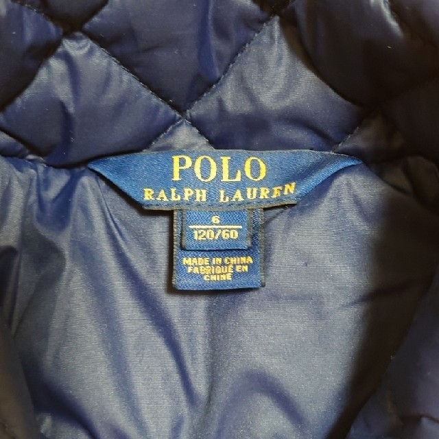 Ralph Lauren(ラルフローレン)のラルフローレン　ジャケット　コート　120　ネイビー　紺 キッズ/ベビー/マタニティのキッズ服女の子用(90cm~)(ジャケット/上着)の商品写真