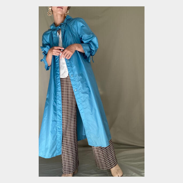 vintage used 古着 nylon coat ジャケット 羽織 レディースのジャケット/アウター(ナイロンジャケット)の商品写真
