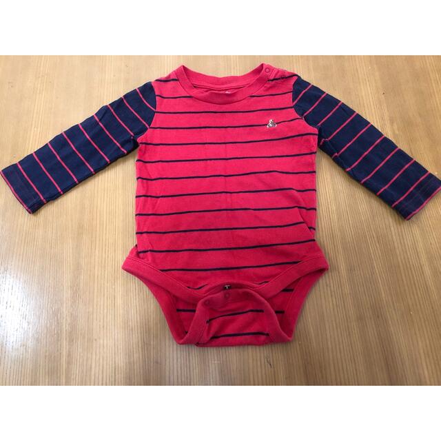 babyGAP(ベビーギャップ)の長袖ロンパース キッズ/ベビー/マタニティのベビー服(~85cm)(ロンパース)の商品写真