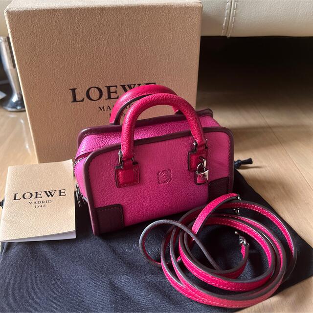 最高級 LOEWE - 【未使用】ロエベ アマソナ マイクロバッグ