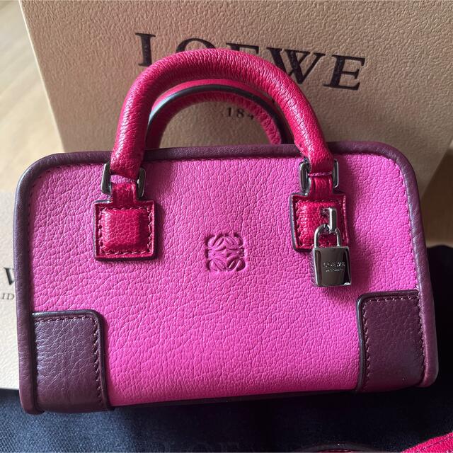 値下げ 未使用 LOEWE ロエベ アマソナ マイクロ ミニ 斜めがけ