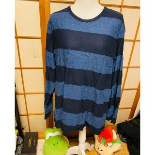 シマムラ(しまむら)のしまむら　ナノ　プラチム　長袖　ロンT  トップス　カットソー　4L 新品　(Tシャツ/カットソー(七分/長袖))