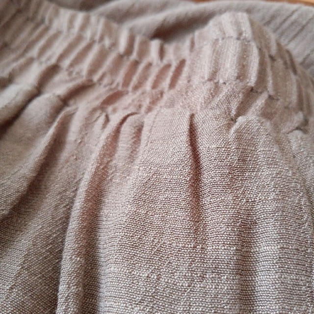 未使用 4L U.S. POLO ASSN ティアードスカート モカ 薄茶色 レディースのスカート(ひざ丈スカート)の商品写真