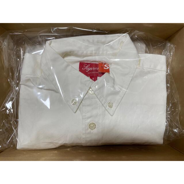 supreme small box shirt シュプリーム　シャツ　白シャツ