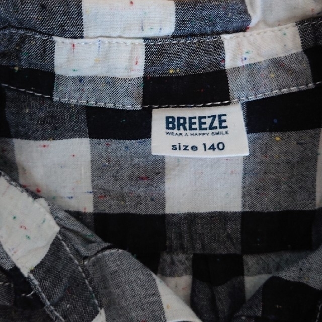 BREEZE(ブリーズ)のBREEZE 長袖チェックシャツ キッズ/ベビー/マタニティのキッズ服男の子用(90cm~)(ブラウス)の商品写真