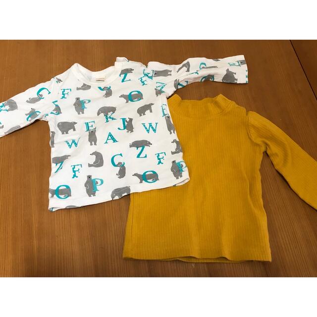 キムラタン(キムラタン)のロンT 2枚セット キッズ/ベビー/マタニティのベビー服(~85cm)(Ｔシャツ)の商品写真