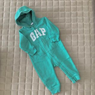 ベビーギャップ(babyGAP)のGAP パーカー風カバーオール ロンパース 6-12months baby(ロンパース)