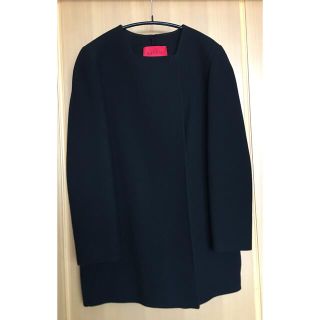 ランバン(LANVIN)のドゥロワー  LANVIN ランバン ハーフコート （jacket ）☆新品(ノーカラージャケット)