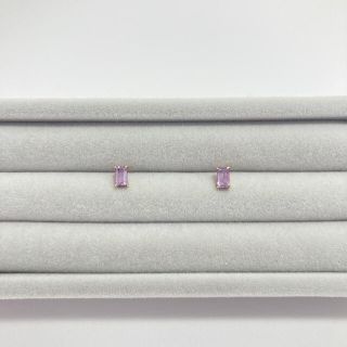 festaria bijou SOPHIA /K10PG アメジストピアス(ピアス)