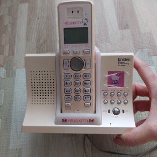 ハローキティ　コードレス留守番電話機　1999年製品　新品未使用