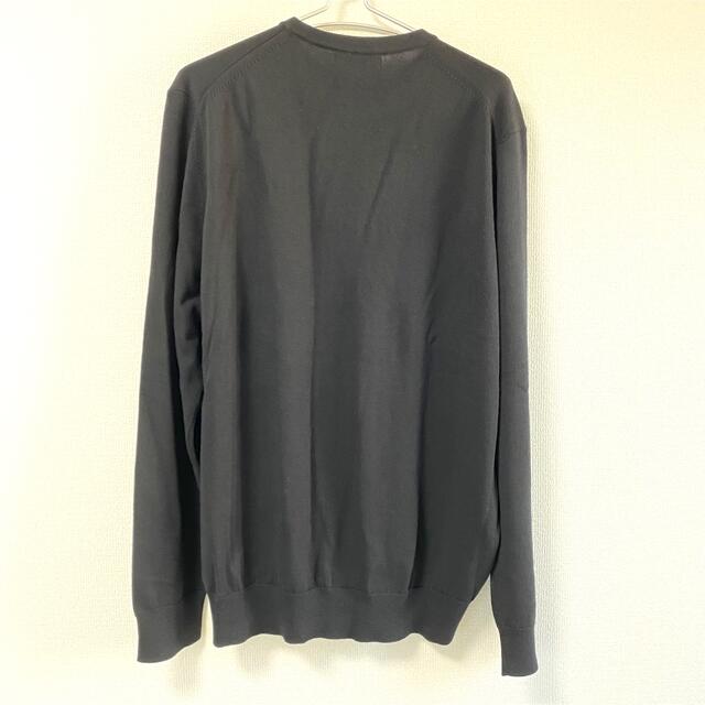【新品タグ付き】 フレッドペリー　クルーネック　ニット　セーター　ブラック　XL 5