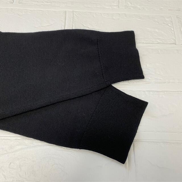 【新品タグ付き】 フレッドペリー　クルーネック　ニット　セーター　ブラック　XL 7