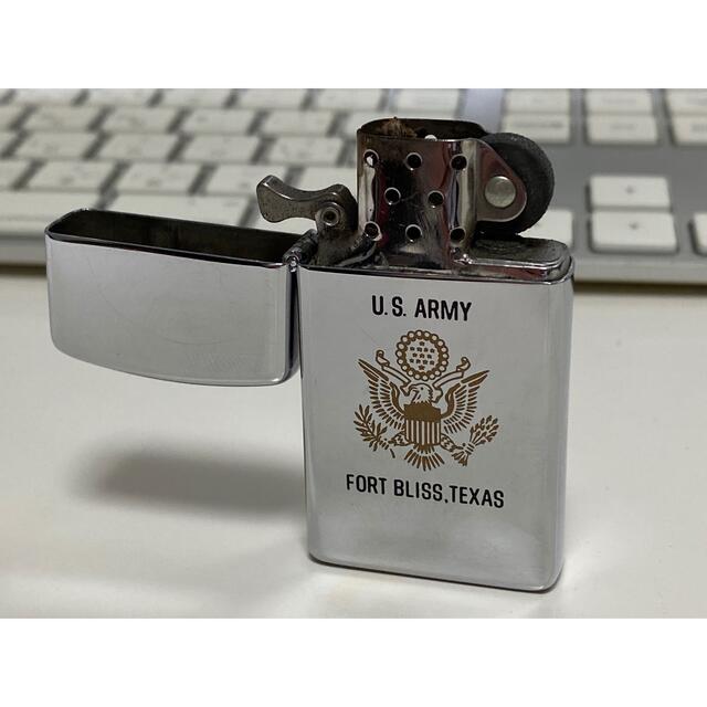 ZIPPO(ジッポー)のZippo/ライター/スリム/ミリタリー/ARMY/斜体/イタリック/ビンテージ メンズのファッション小物(タバコグッズ)の商品写真