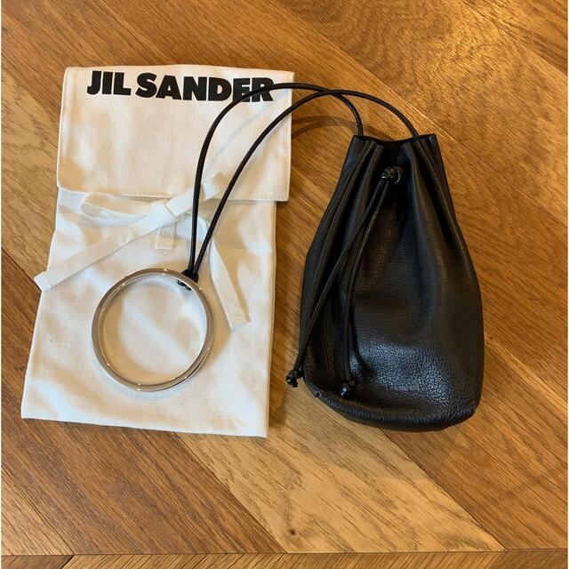 JIL SANDER ジルサンダー  ブレス　ドローストリング　バッグ
