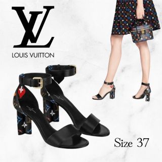 ルイヴィトン(LOUIS VUITTON)のルイ・ヴィトン シルエット・ライン サンダル 37サイズ　(サンダル)