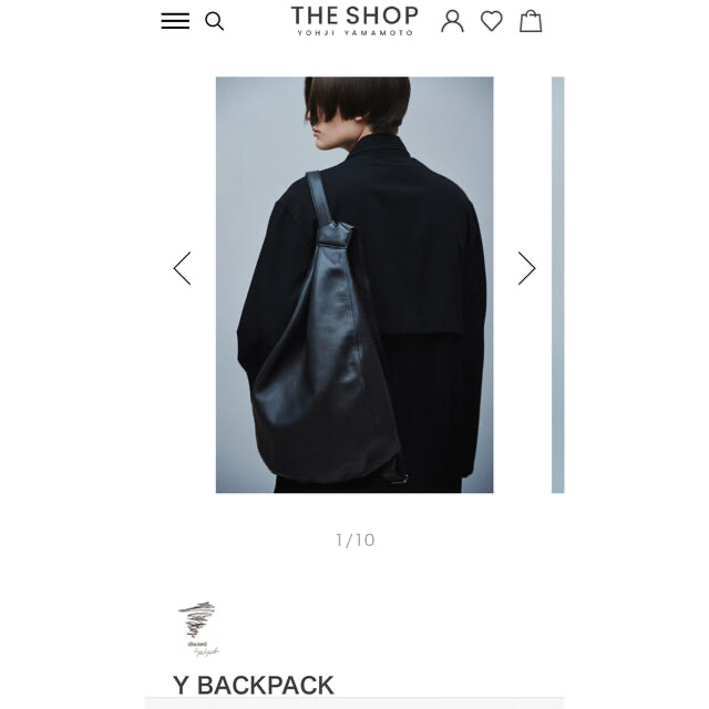 ヨウジヤマモト　discord  Y BACKPACK