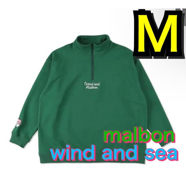 wind and sea ウィンダンシー malbon マルボン スウェット | www