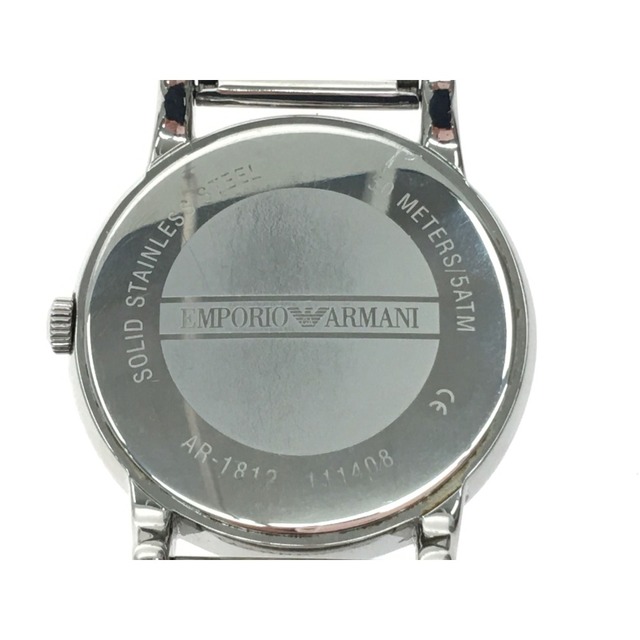 ▼▼EMPORIO ARMANI エンポリオアルマーニ メンズ腕時計 クオーツ デイト AR-1812