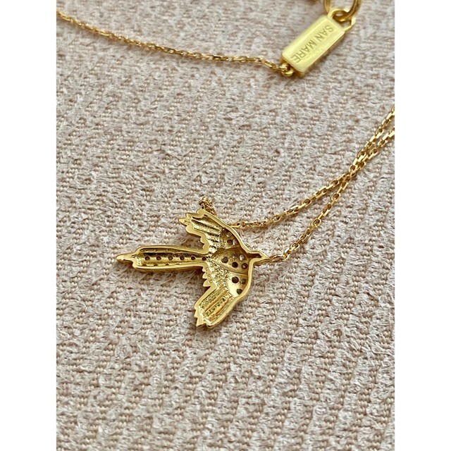 Ron Herman - SAN MARE サンメイア YG Fairly Bird Necklace Sの Ron Herman - SAN MARE サンメイア YG Fairly Bird Necklace Sの