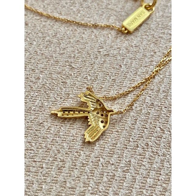 Ron Herman(ロンハーマン)のSAN MARE サンメイア YG Fairly Bird Necklace S レディースのアクセサリー(ネックレス)の商品写真