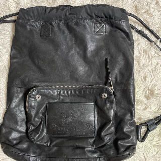 人気の福袋 激安大特価! 新品、未使用 【DIESEL】バックパック ロゴ
